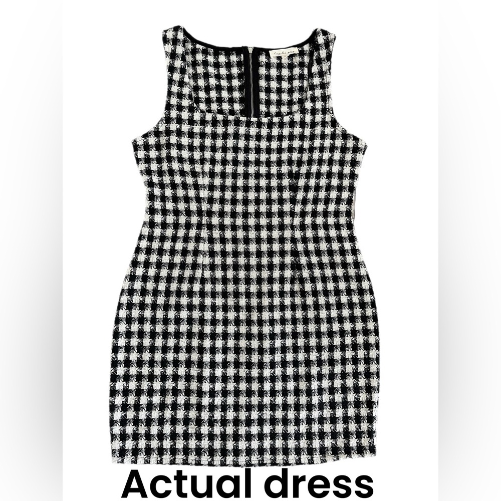 Kingston Grey houndstooth dress - Picture 3 of 8